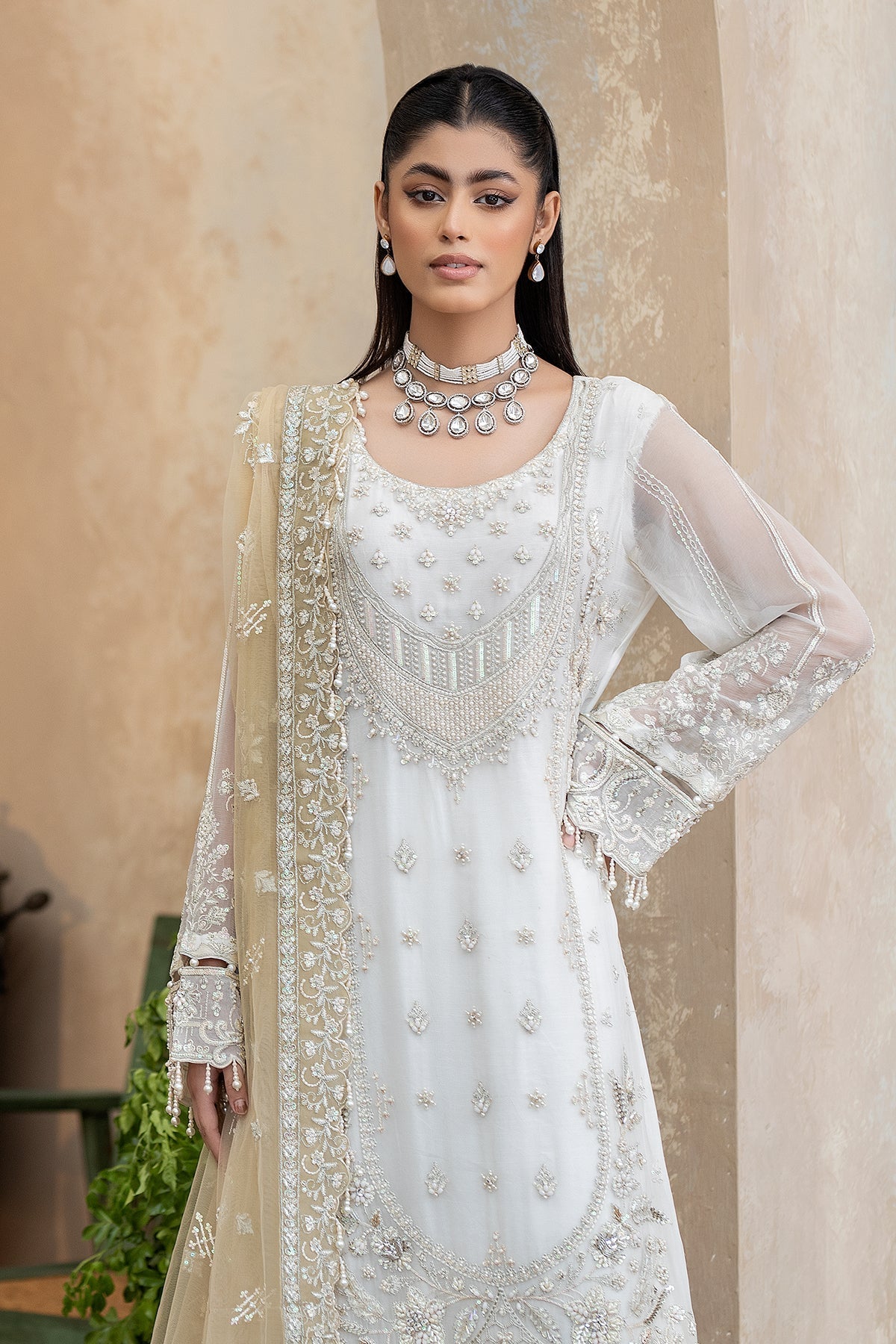 Raeesa Premium | Ada Premium Collection | HU - 49 Aab-E-Zar - Ladies Clothes 