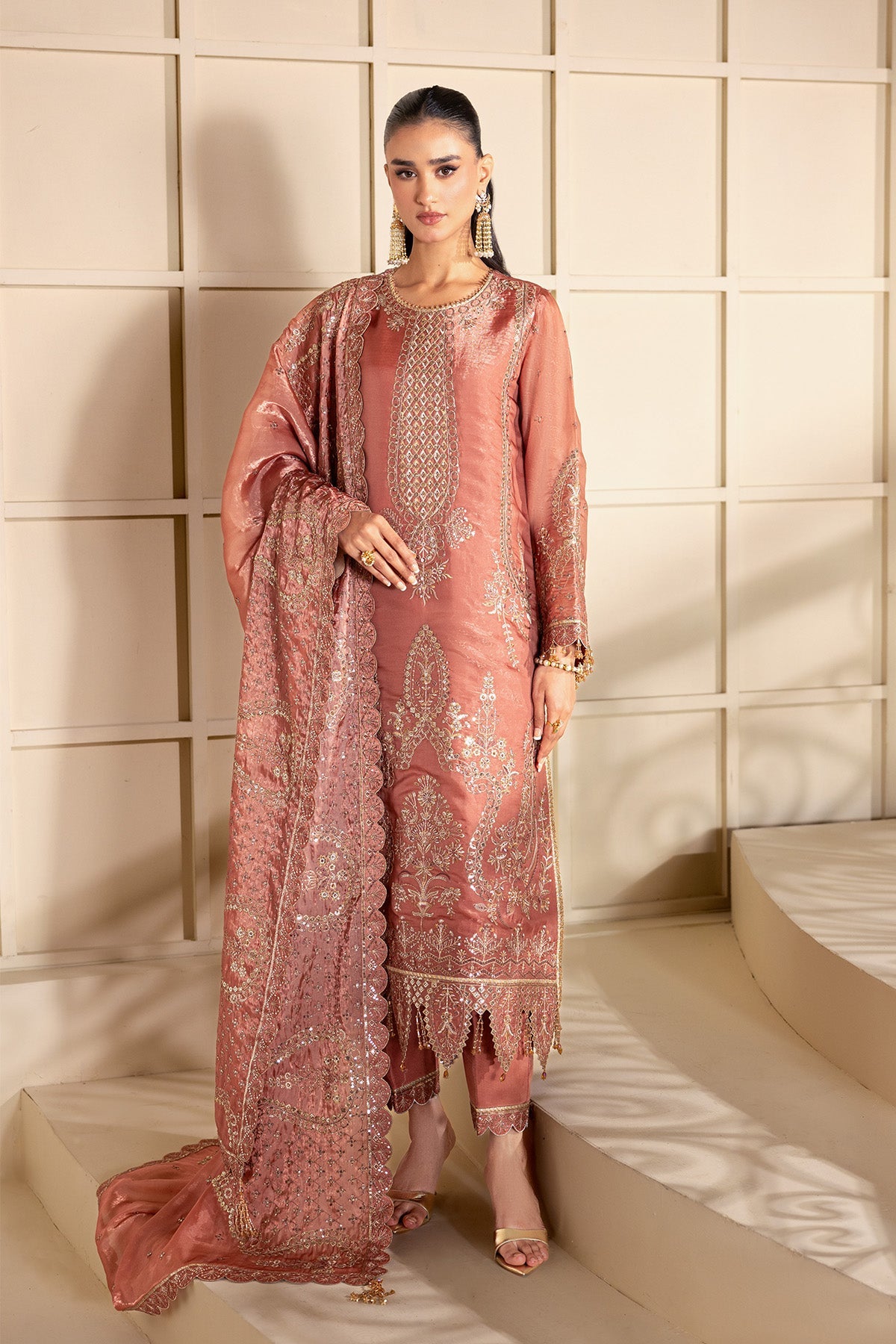 Alizeh | Aaina A Reflection of Elegance | AF-SS-2237-Naia - Dress - available at Maria Faisal in UK and USA.