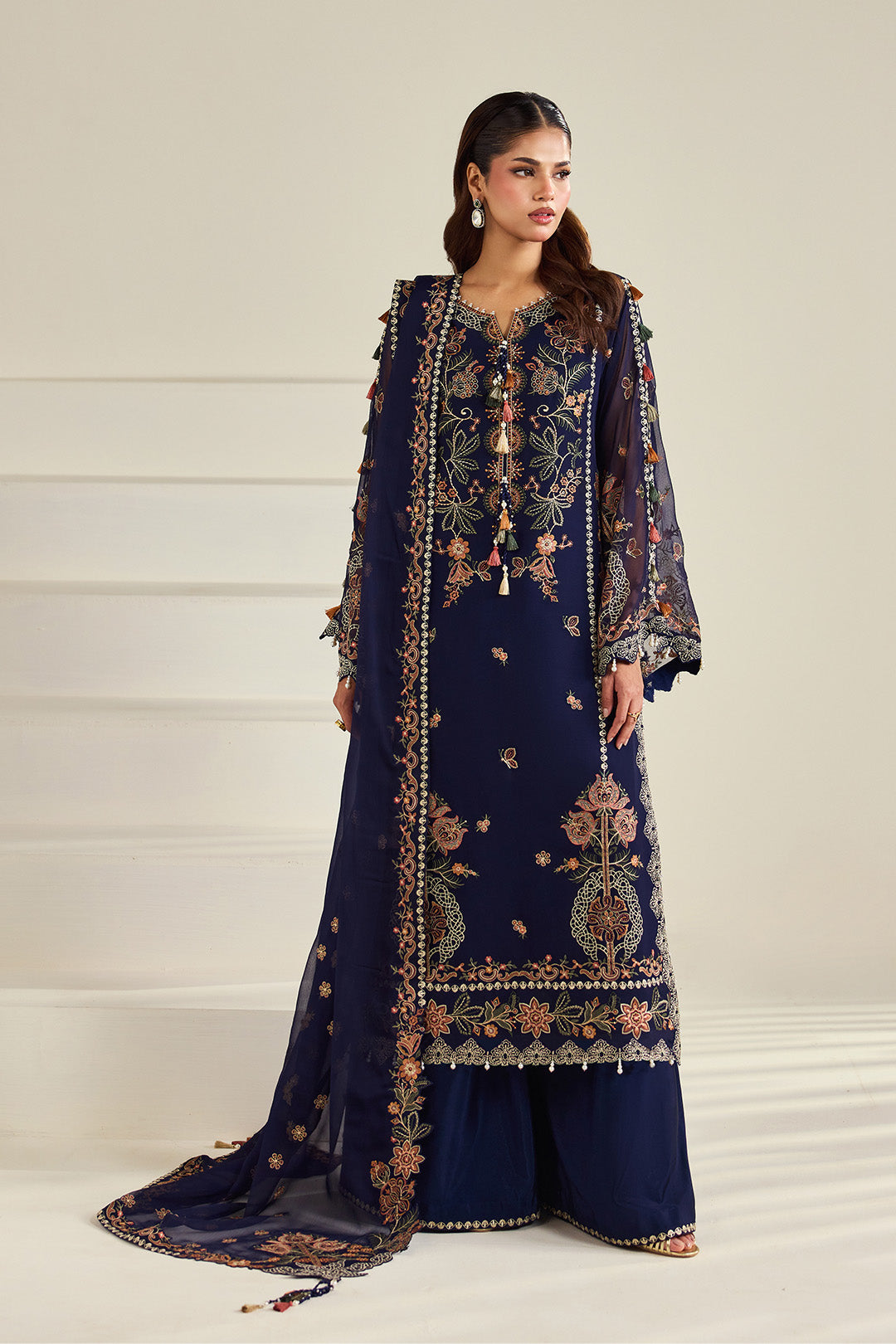 Alizeh | Dhaagay Formals |AF-DHG-5054-Anvah - Formal Dress - available at Maria Faisal in UK and USA.