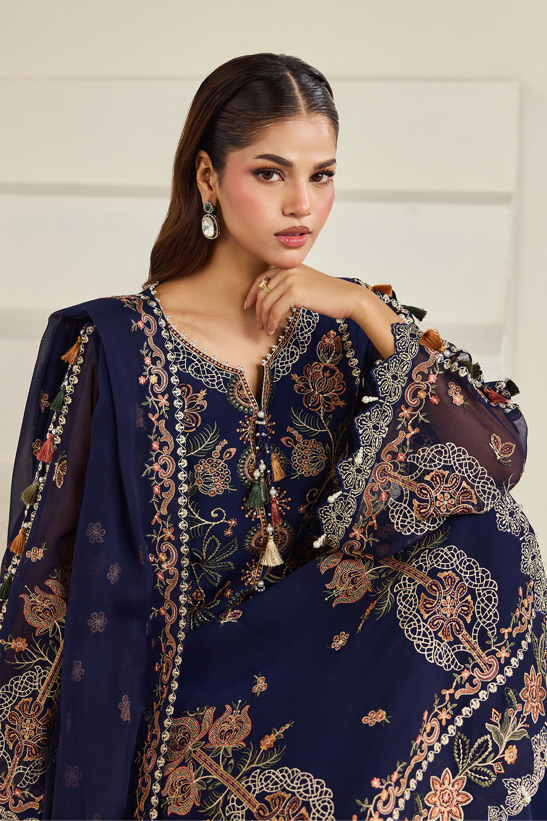 Alizeh | Dhaagay Formals |AF-DHG-5054-Anvah - Formal Dress - available at Maria Faisal in UK and USA.