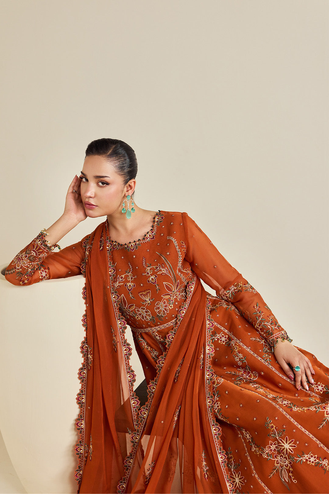 Alizeh | Dhaagay Formals | AF-DHG-5048-Zumar - Formal Dress - available at Maria Faisal in UK and USA.