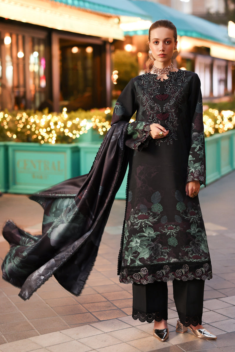 Rangrasiya | Lifestyle Winter Edit 25 | Evlyn - Casual Dress - available at Maria Faisal in UK and USA.