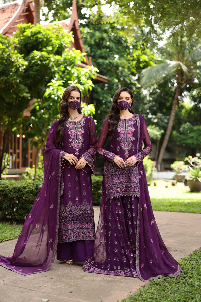 Flossie | Naayab Formals | K-101 - Ladies Clothes - Maria Faisal