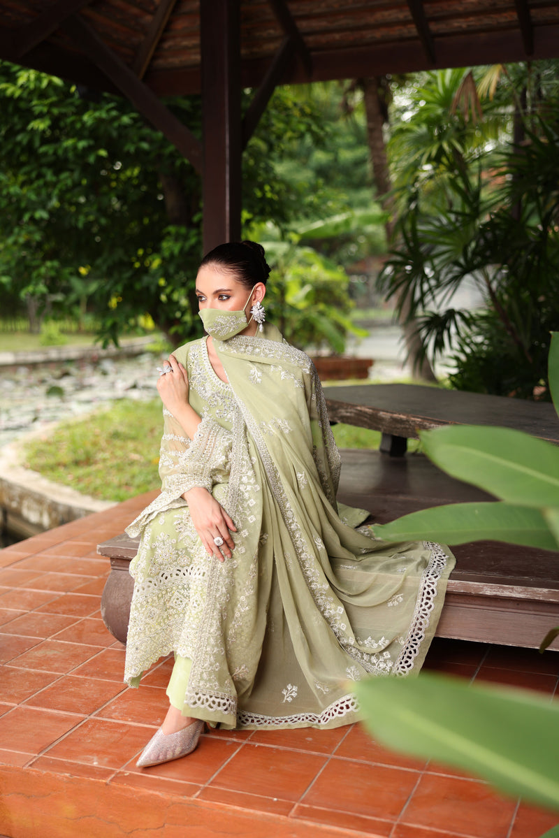 Flossie | Naayab Formals | K-107 - Ladies Clothes - Maria Faisal