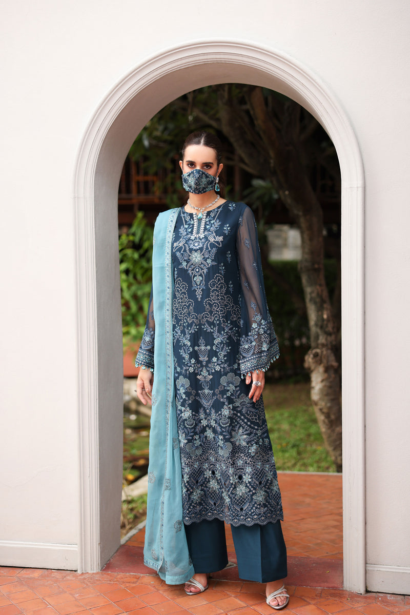 Flossie | Naayab Formals | K-108 - Ladies Clothes - Maria Faisal