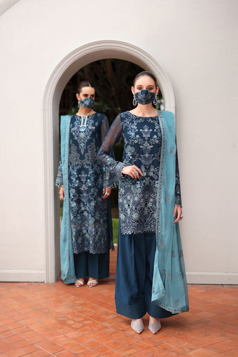 Flossie | Naayab Formals | K-108 - Ladies Clothes - Maria Faisal