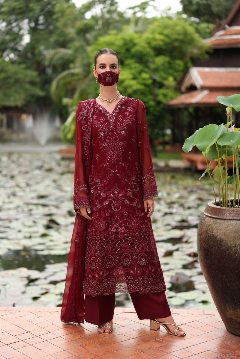 Flossie | Naayab Formals | K-105 - Ladies Clothes - Maria Faisal