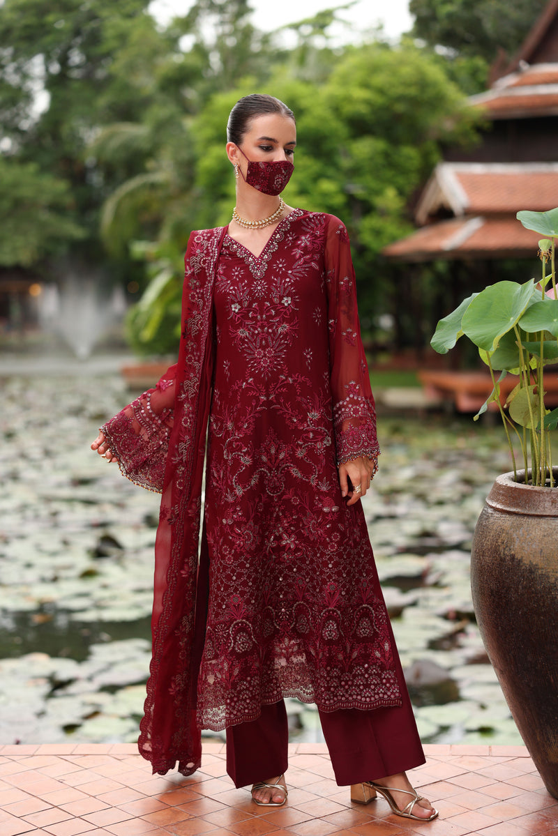 Flossie | Naayab Formals | K-105 - Ladies Clothes - Maria Faisal