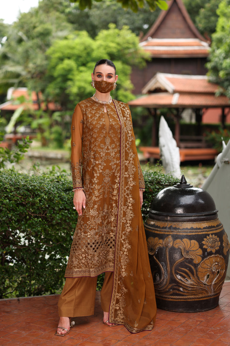 Flossie | Naayab Formals | K-103 - Ladies Clothes - Maria Faisal