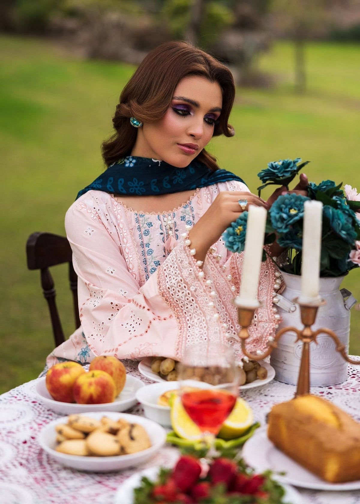 Paras by Pasha | Bloom and Beyond | Coral Bloom by Maria Faisal - Registered Vendor of : Paras by Pasha - type : Ladies Clothes - 100% original wedding dresses