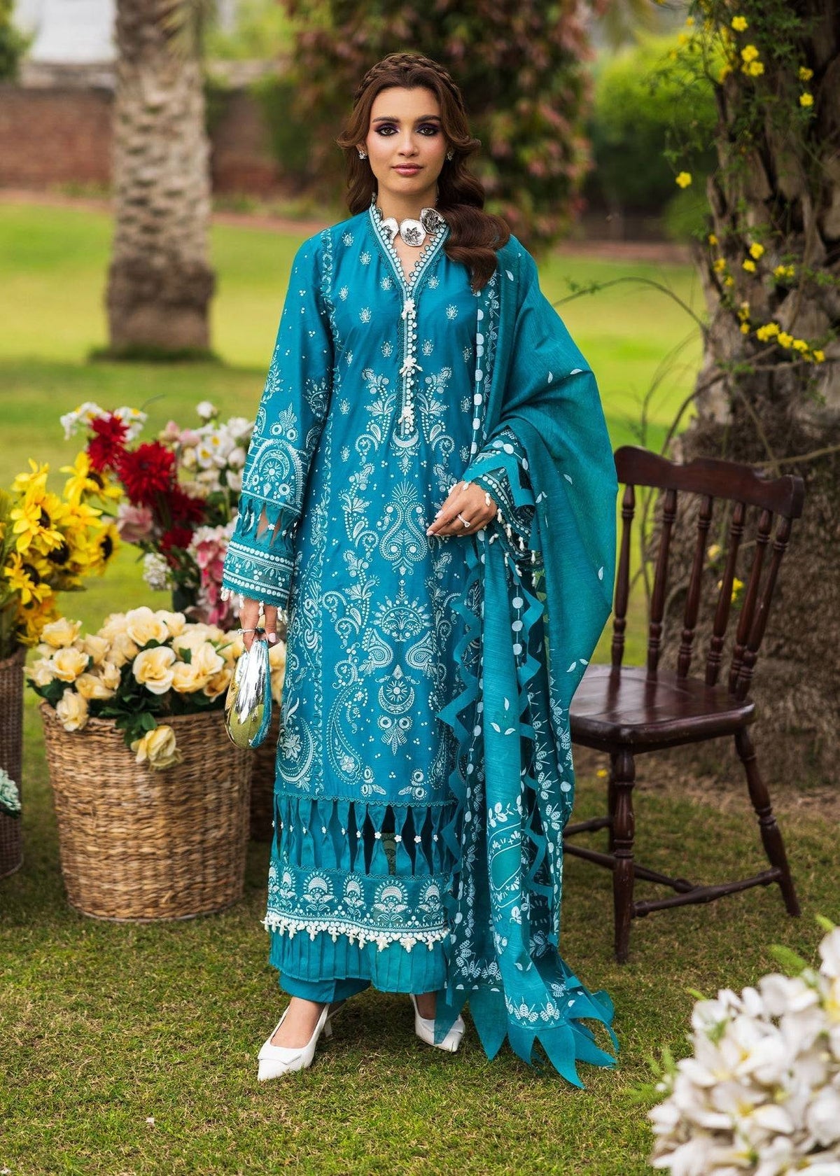 Paras by Pasha | Bloom and Beyond | Sapphire Bloom by Maria Faisal - Registered Vendor of : Paras by Pasha - type : Ladies Clothes - 100% original wedding dresses