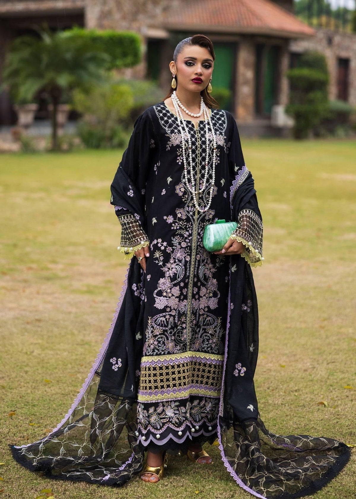 Paras by Pasha | Bloom and Beyond | Evening Bloom by Maria Faisal - Registered Vendor of : Paras by Pasha - type : Ladies Clothes - 100% original wedding dresses
