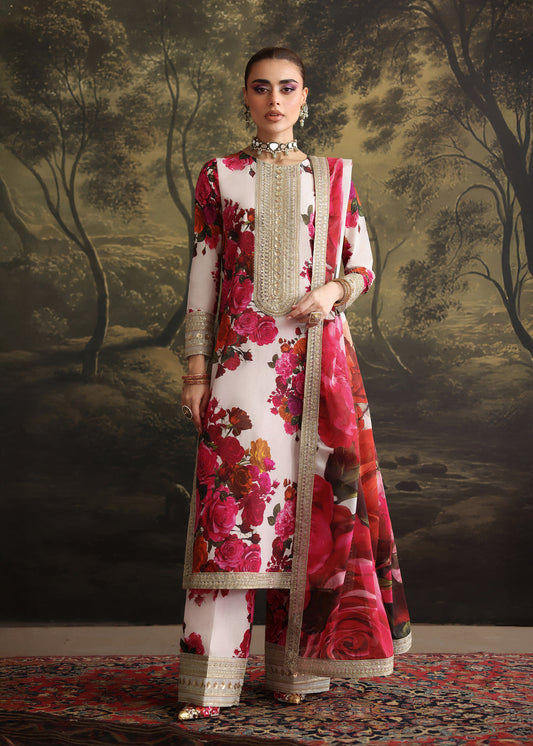 Humjoli | Rehana Luxury Collection | WHITE SHINE - Ladies Clothes - Maria Faisal