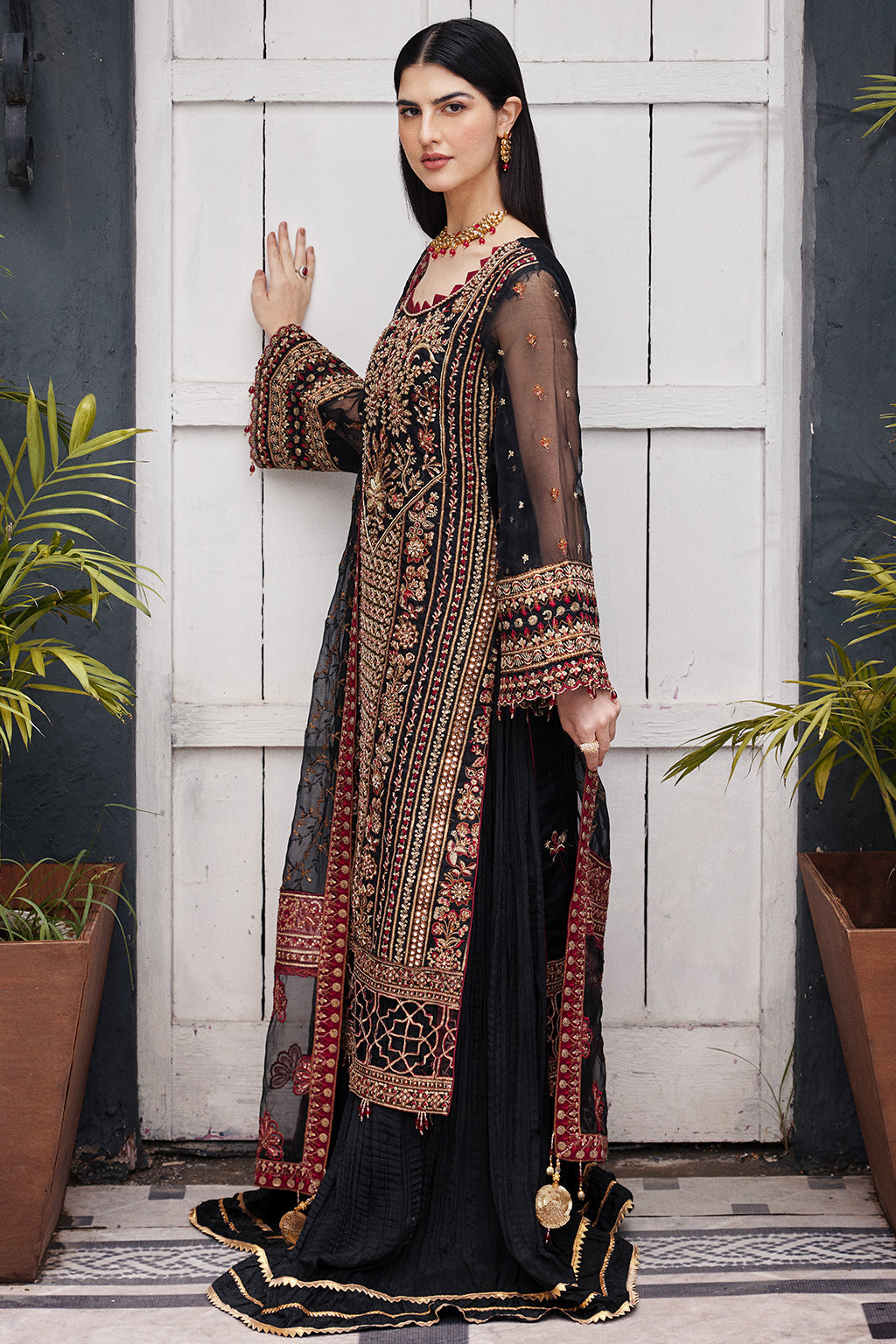 Emaan Adeel | Nawabzadi Wedding Dresses | NW-03 - Wedding Dress - Maria Faisal