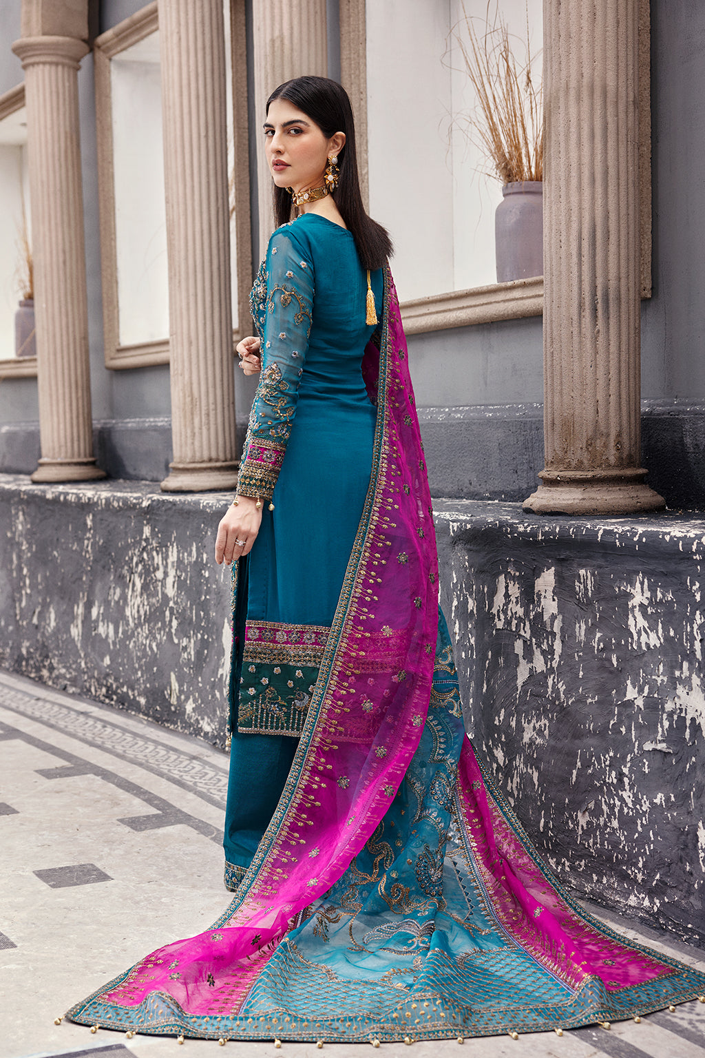 Emaan Adeel | Nawabzadi Wedding Dresses | NW-05 - Wedding Dress - Maria Faisal