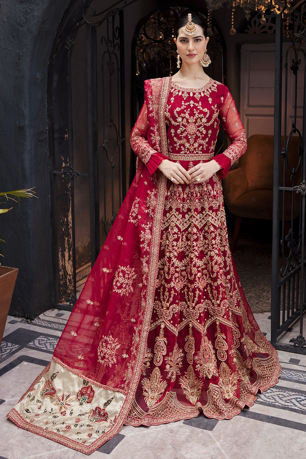 Emaan Adeel | Nawabzadi Wedding Dresses | NW-01 - Wedding Dress - Maria Faisal
