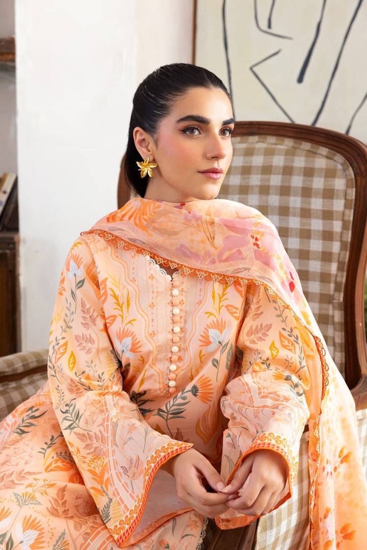 Florent | Luxury Print | FLP - 3A by Maria Faisal - Registered Vendor of : Florent - type : Ladies Clothes - 100% original wedding dresses