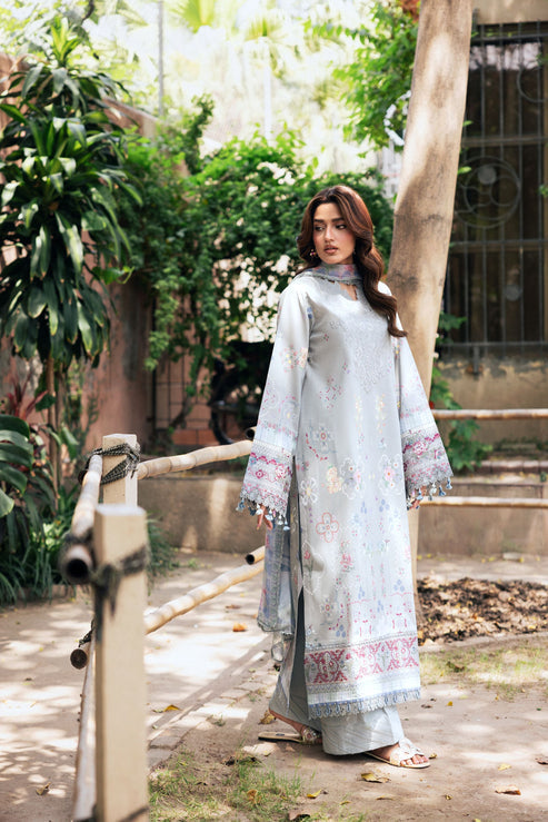 Florent | Odysset Festive | FEO - 5B - Luxury Dress - available at Maria Faisal in UK and USA.