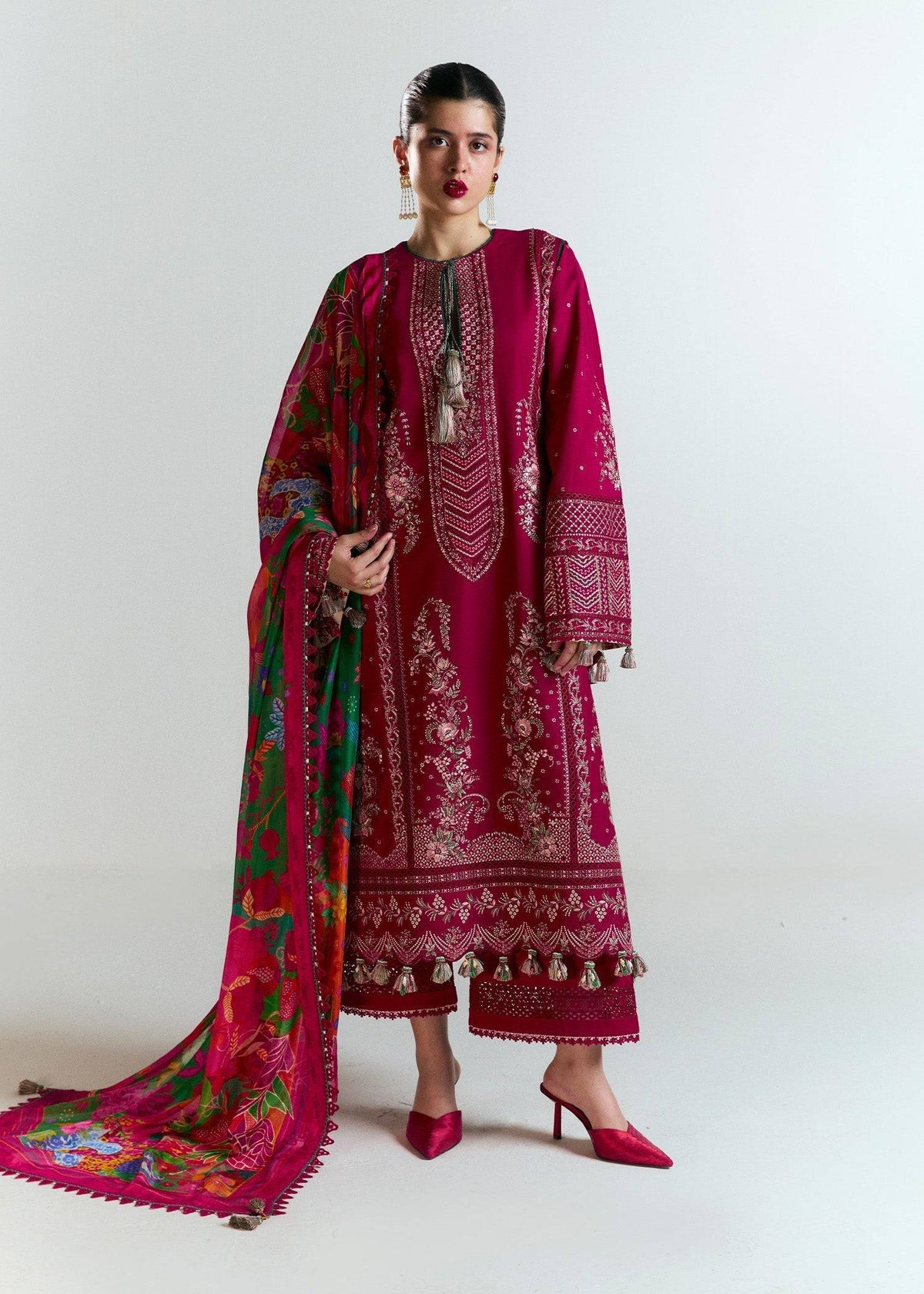 Hussain Rehar | Nirmal SS 25 | Saaha by Maria Faisal - Registered Vendor of : Hussain Rehar - type : Ladies Clothes - 100% original wedding dresses