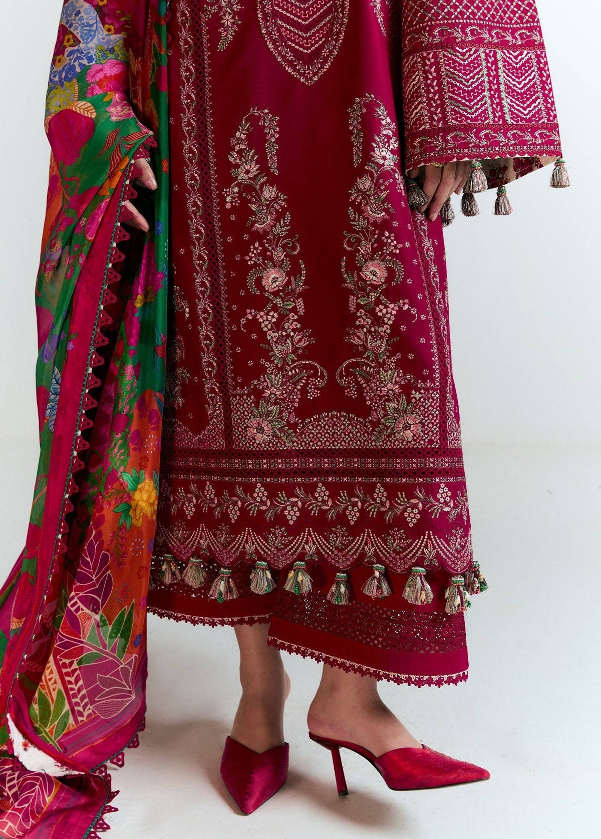 Hussain Rehar | Nirmal SS 25 | Saaha by Maria Faisal - Registered Vendor of : Hussain Rehar - type : Ladies Clothes - 100% original wedding dresses