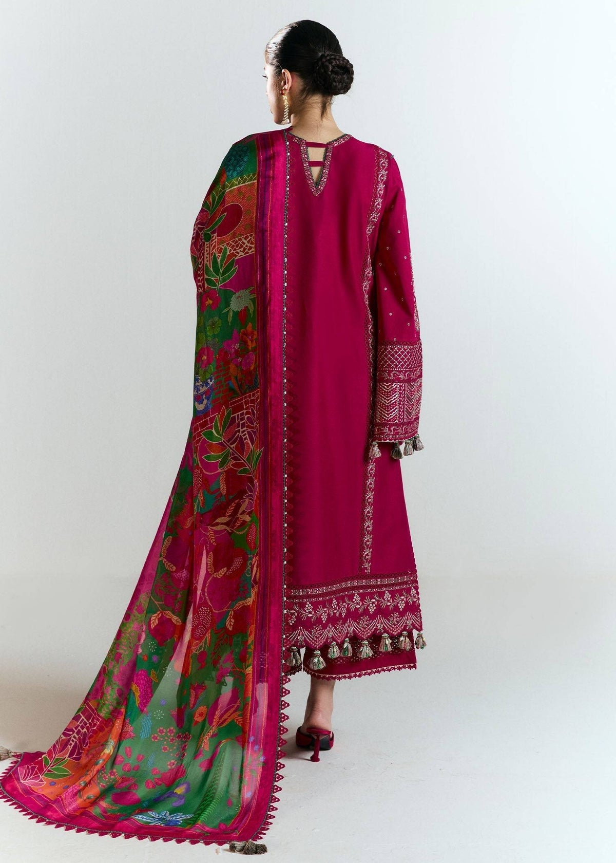 Hussain Rehar | Nirmal SS 25 | Saaha by Maria Faisal - Registered Vendor of : Hussain Rehar - type : Ladies Clothes - 100% original wedding dresses
