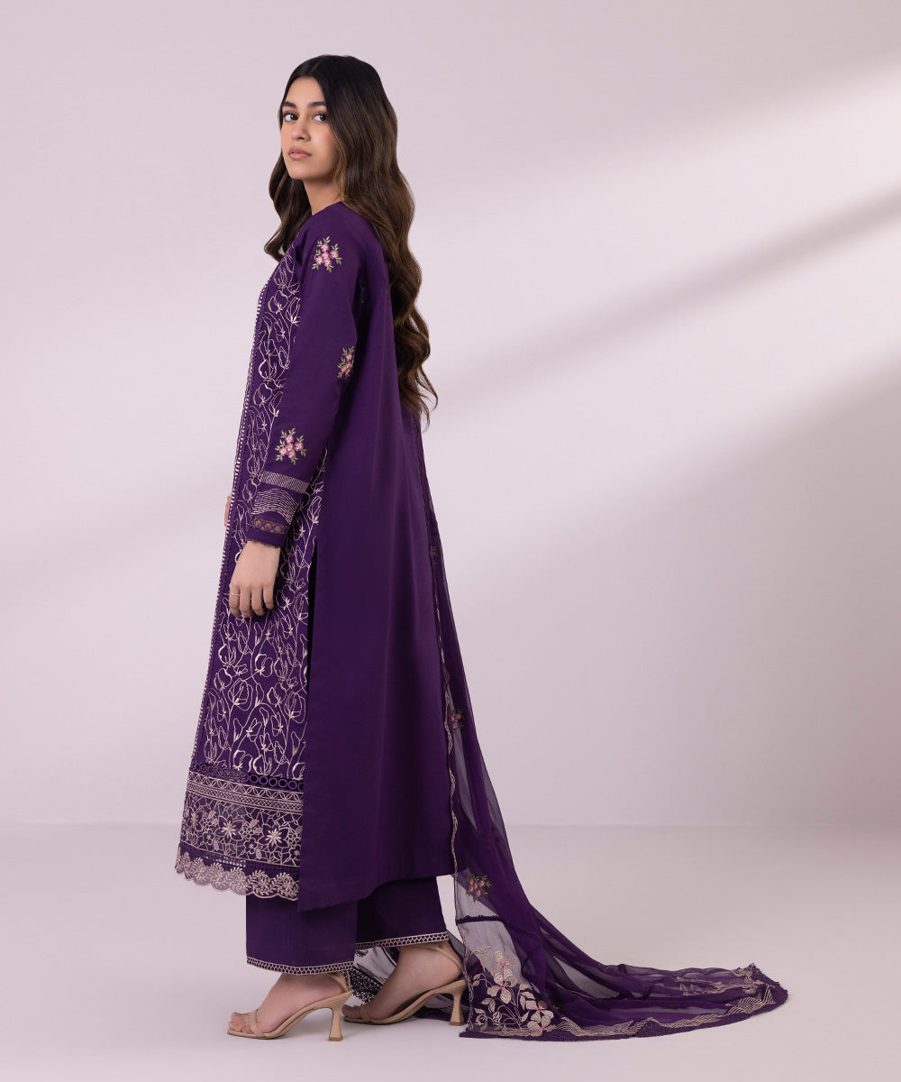 Sapphire | Eid Collection | S68 - Designer Dress with Intricate embroidery and embellishments. Shop elegent wedding dress at Maria Faisal.
