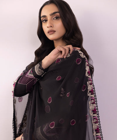 Sapphire | Eid Collection | S55 - Designer Dress with Intricate embroidery and embellishments. Shop elegent wedding dress at Maria Faisal.