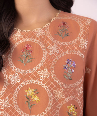 Sapphire | Eid Collection | S19 - Designer Dress with Intricate embroidery and embellishments. Shop elegent wedding dress at Maria Faisal.