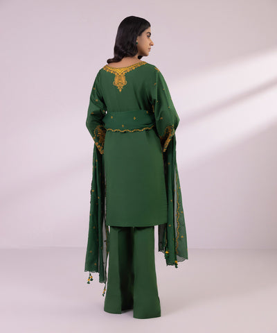 Sapphire | Eid Collection | S109 - Designer Dress with Intricate embroidery and embellishments. Shop elegent wedding dress at Maria Faisal.