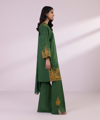 Sapphire | Eid Collection | S109 - Designer Dress with Intricate embroidery and embellishments. Shop elegent wedding dress at Maria Faisal.