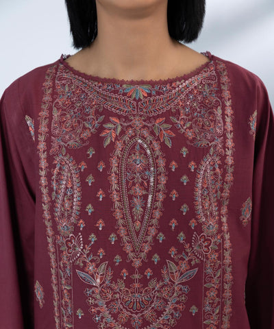 Sapphire | Eid Collection | S52 - Designer Dress with Intricate embroidery and embellishments. Shop elegent wedding dress at Maria Faisal.