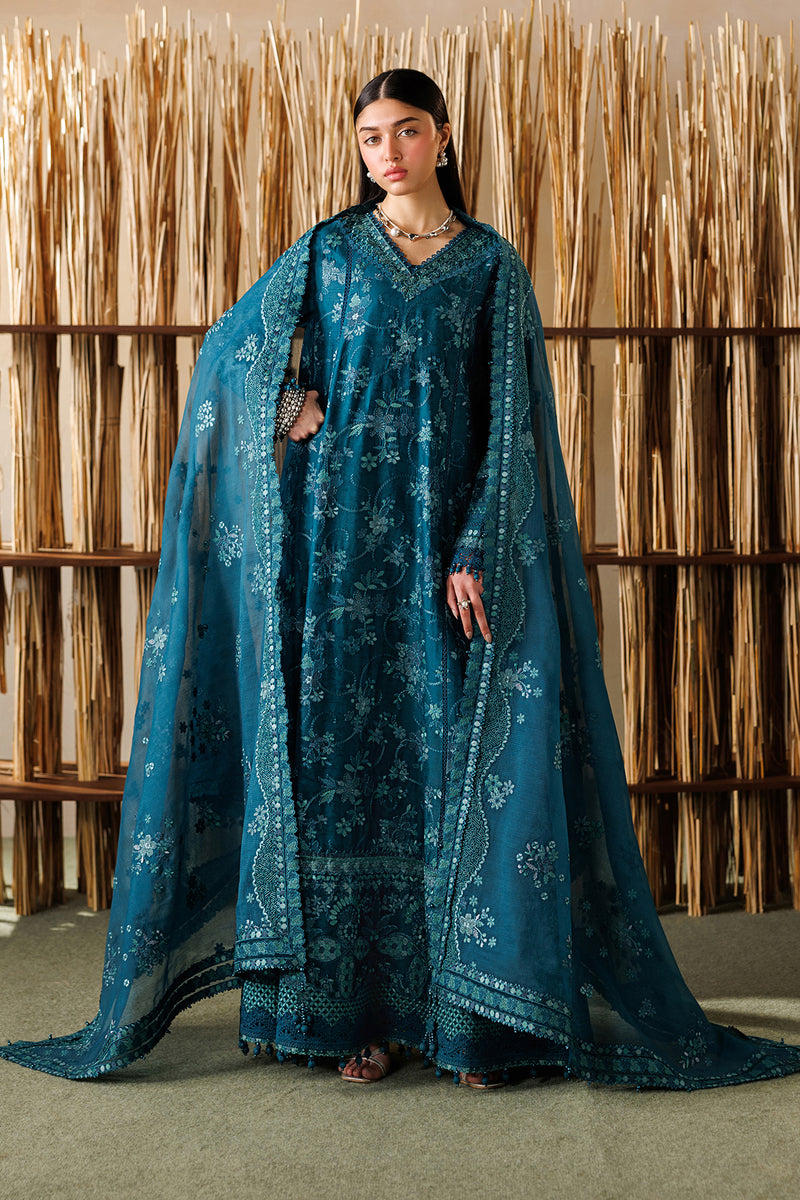 Baroque | Eid Lawn 26 | EL26-D04 - Luxury Dress - available at Maria Faisal in UK and USA.