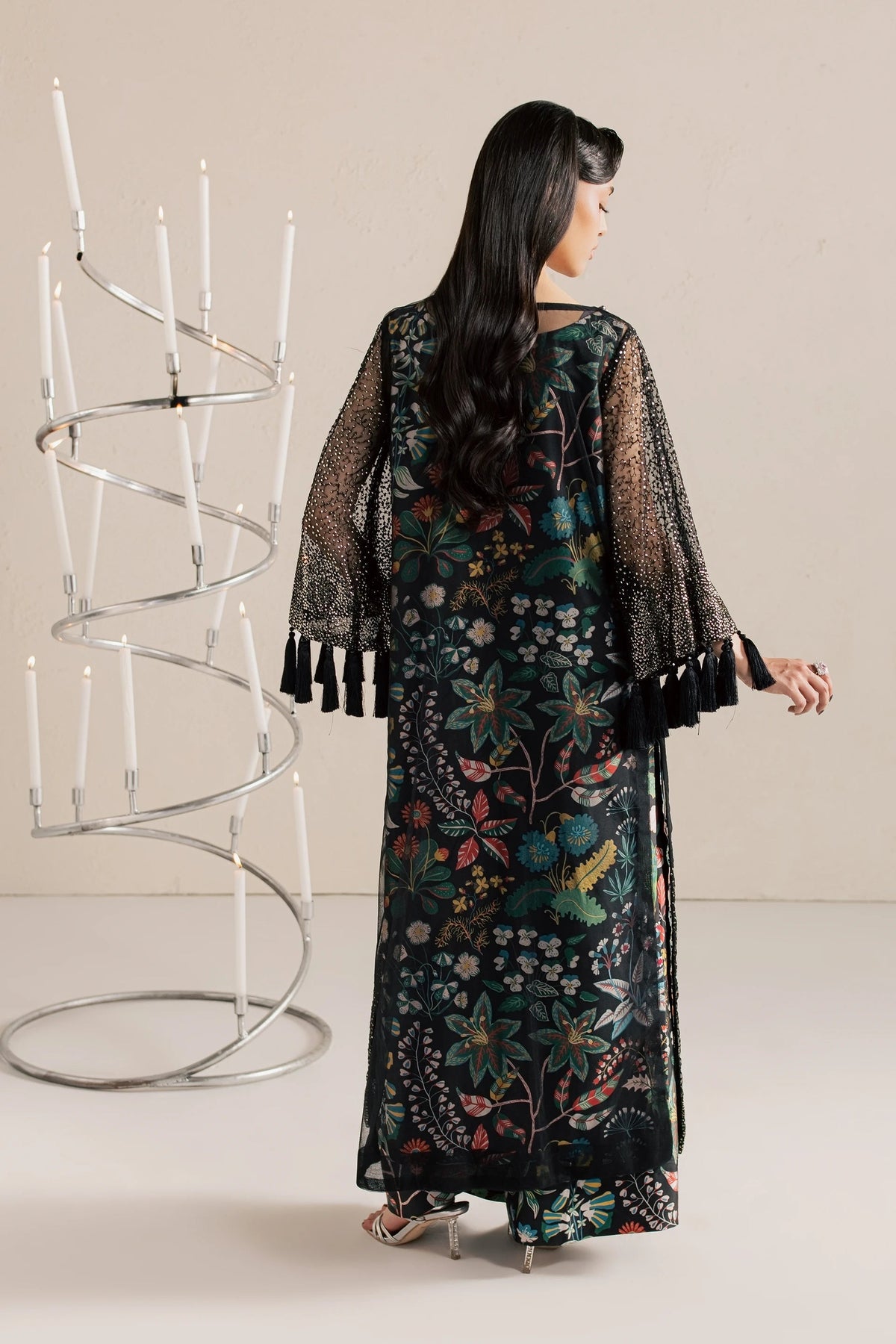 Vanya | Meraki Formals | FF-93 - Formal Dress - available at Maria Faisal in UK and USA.