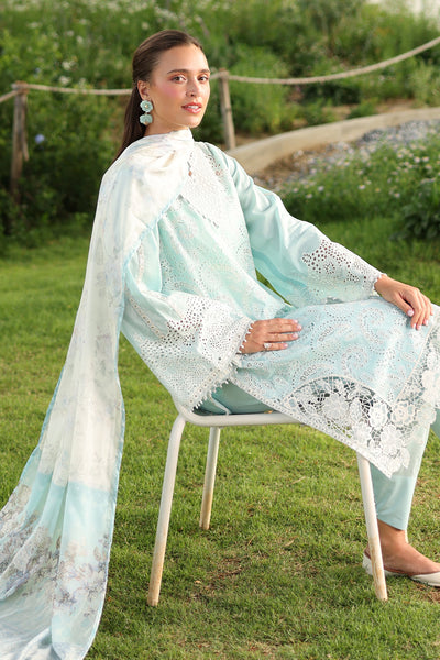 Baroque | Luxury Pret Summer | UF-4242 - Luxury Dress - available at Maria Faisal in UK and USA.