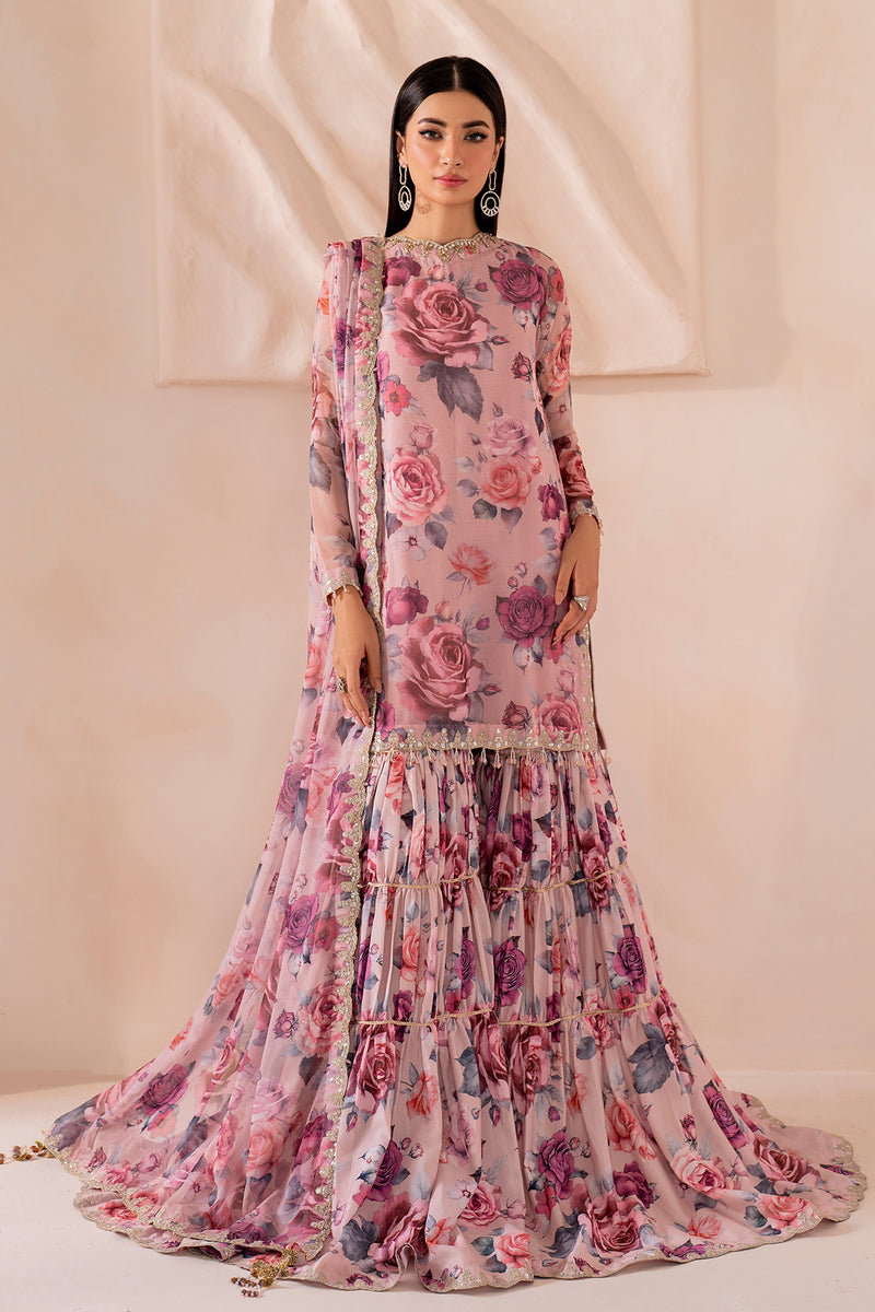 Baroque | Formal Collection | CHIFFON UF-708 - Ladies Clothes 