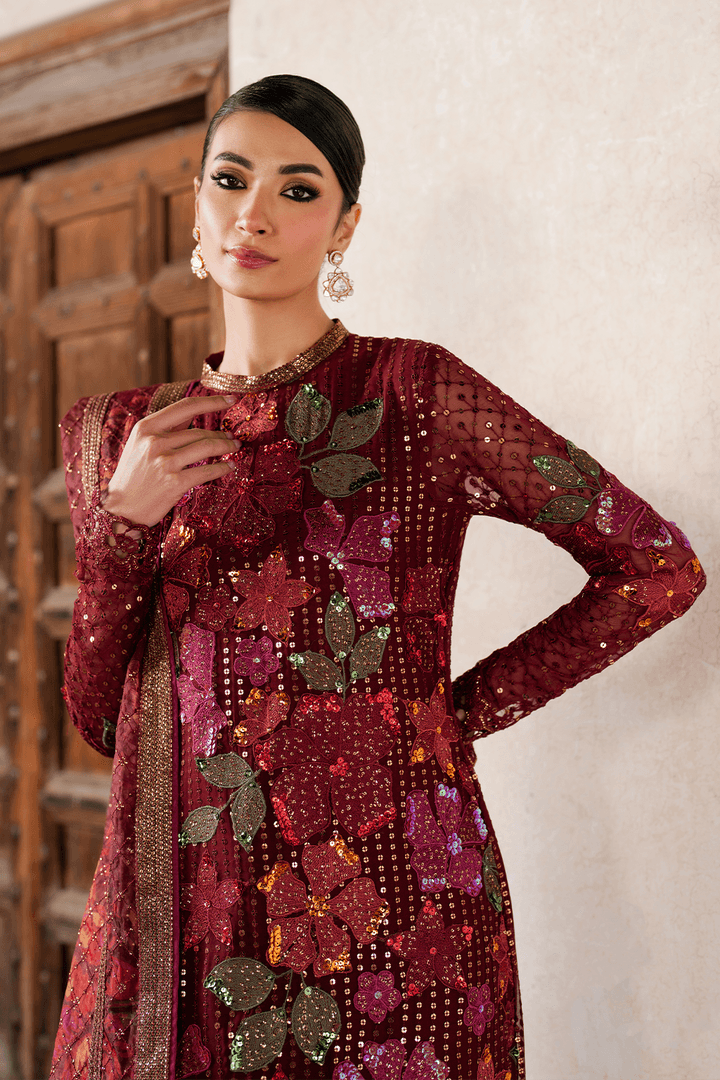 Iznik | Luxury Chiffon | ILC-05 by Maria Faisal - Registered Vendor of : Iznik - type : Ladies Clothes - 100% original wedding dresses