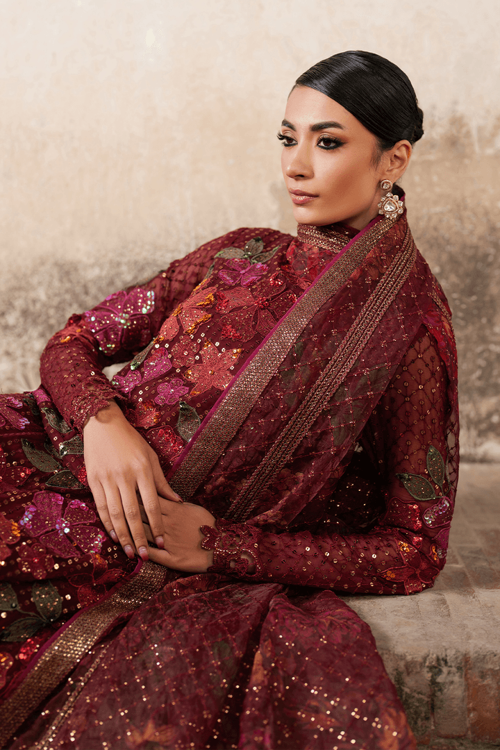 Iznik | Luxury Chiffon | ILC-05 by Maria Faisal - Registered Vendor of : Iznik - type : Ladies Clothes - 100% original wedding dresses