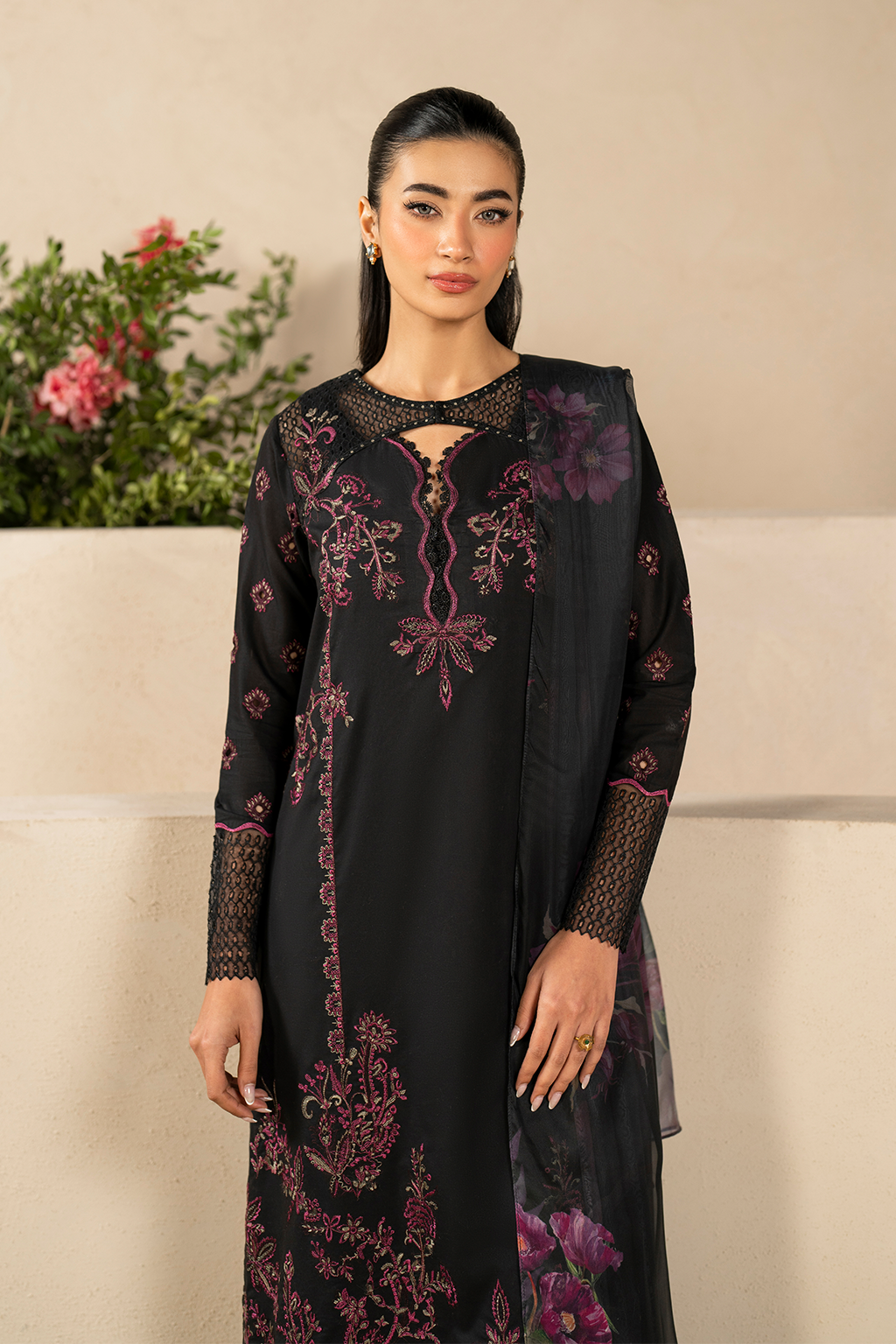 Iznik | Festive Lawn 25 | EFL-03 by Maria Faisal - Registered Vendor of : Iznik - type : Ladies Clothes - 100% original wedding dresses