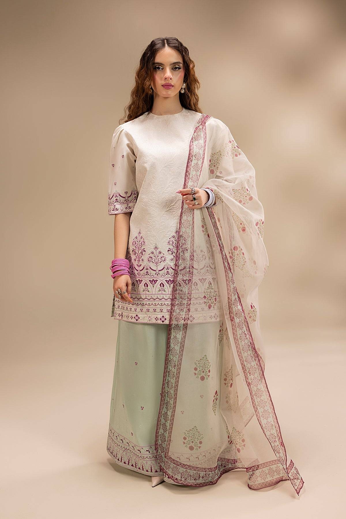Erum Khan | Lillia Summer Edit | Pearl Blush by Maria Faisal - Registered Vendor of : Erum Khan - type : Ladies Clothes - 100% original wedding dresses