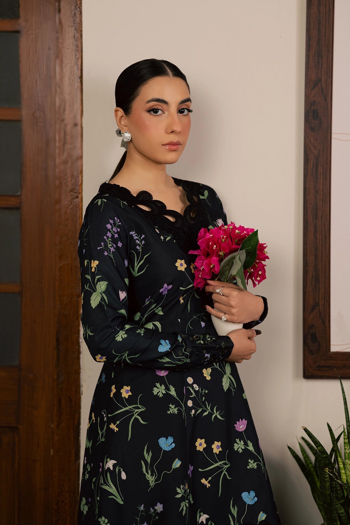 Vanya | Co Ords | CO-125 - Casual Dress - available at Maria Faisal in UK and USA.