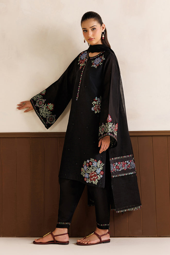 Baroque  | Luxury Pret 26 | PR-1338 - Luxury Dress - available at Maria Faisal in UK and USA.