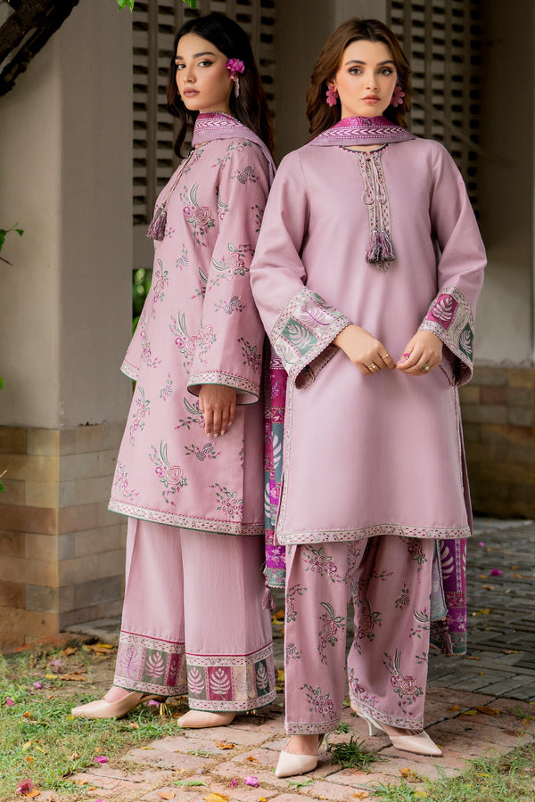Jazmin | Winter Edition 24 | KHADDAR UW-0054 - Designer Dress with Intricate embroidery and embellishments. Shop elegent wedding dress at Maria Faisal.