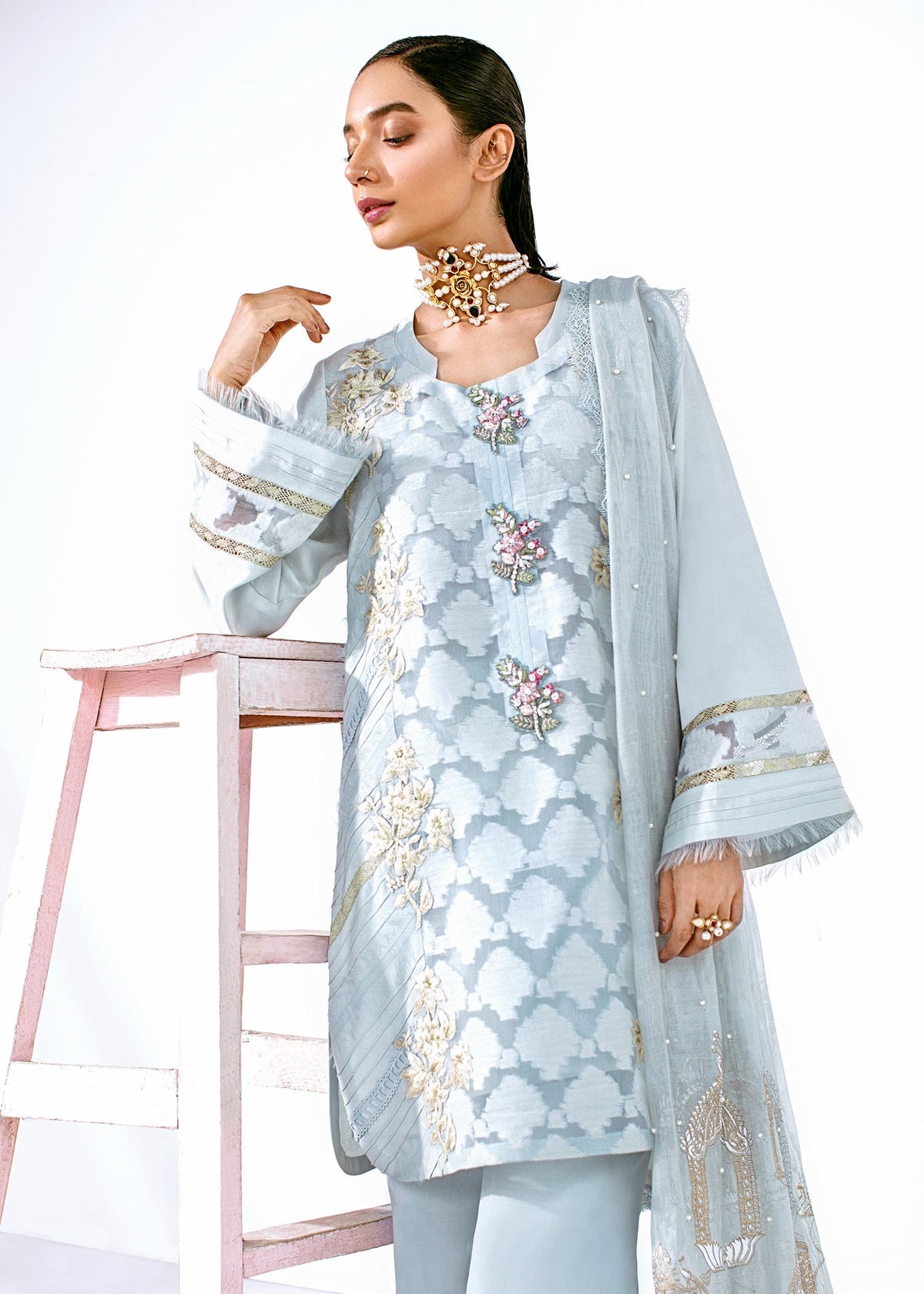 Saira Shakira | Luxury Pret | Elena - Ladies Clothes - Maria Faisal
