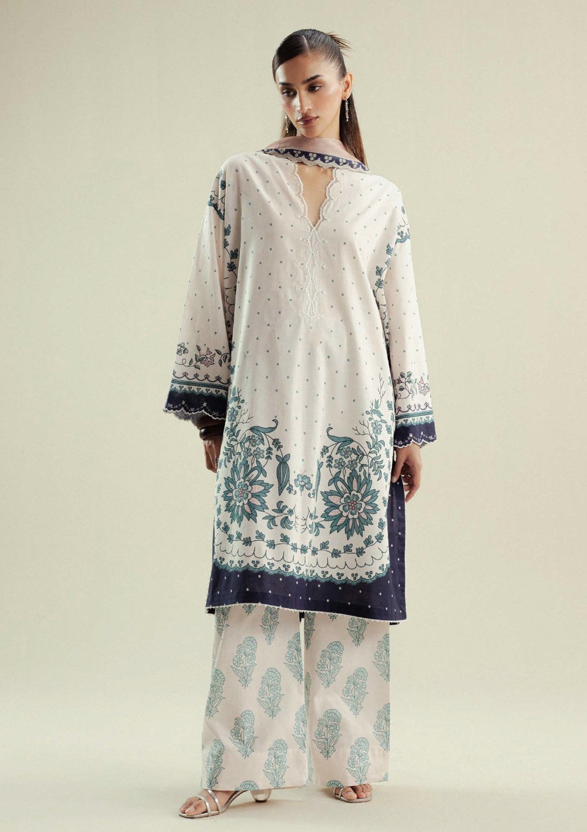 Zara Shahjahan | Coco Prints 25 | Muse-2B - Ladies Clothes - Maria Faisal