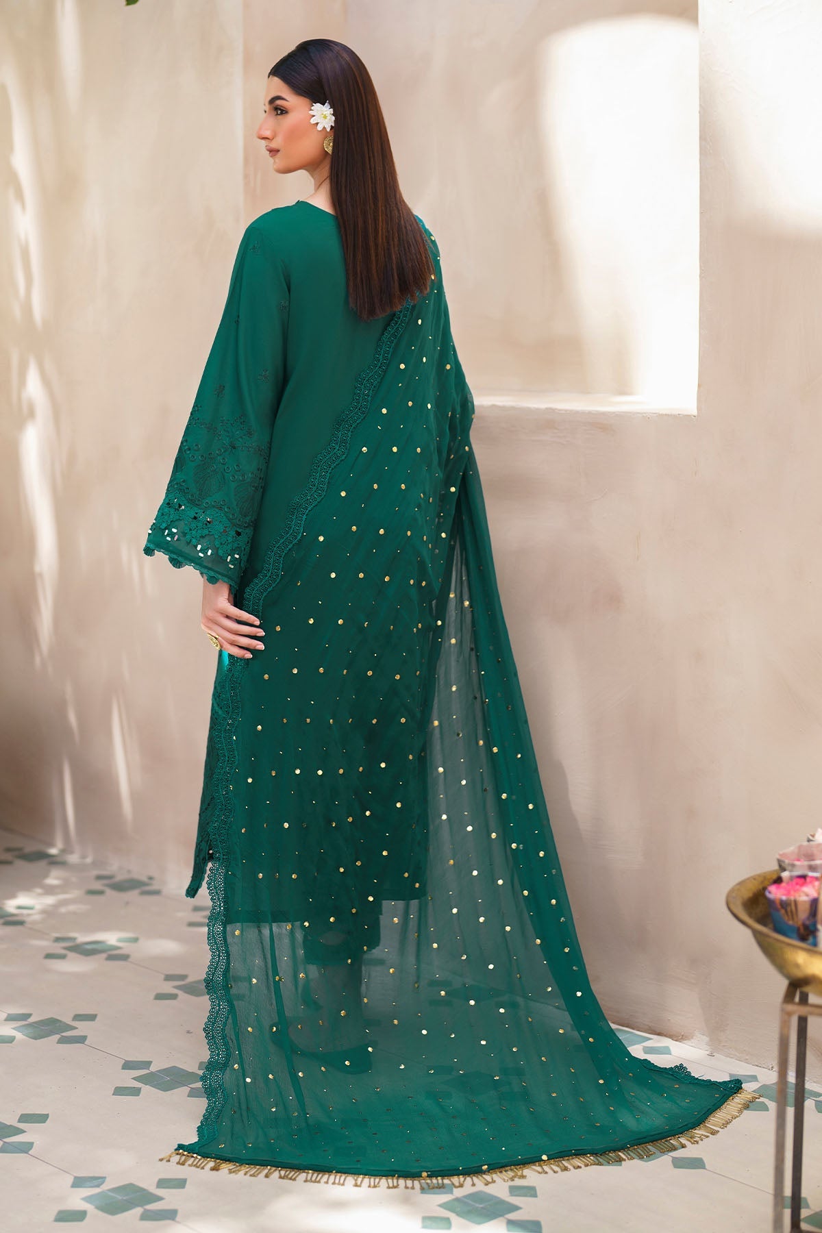 Nureh | Bazaar Lawn | NS-135 - Ladies Clothes - Maria Faisal