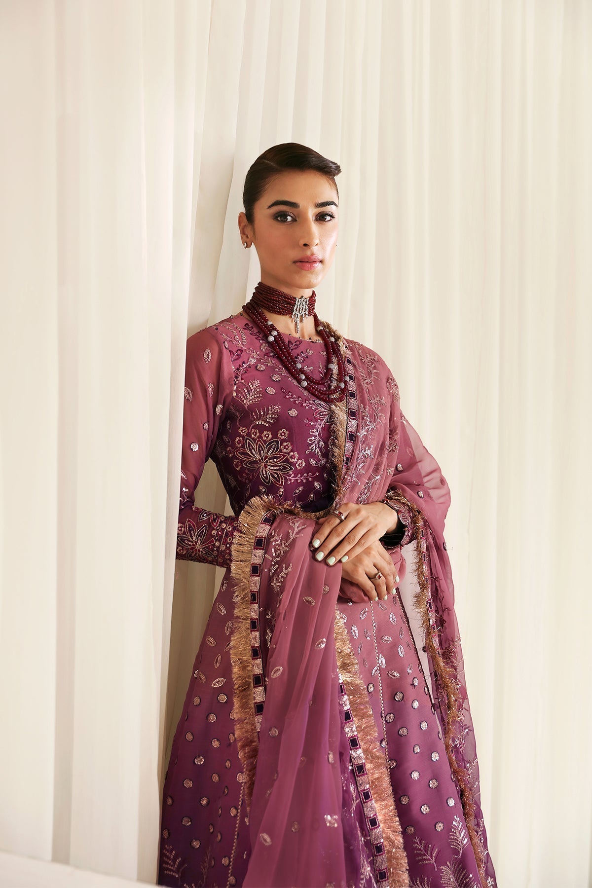 Alizeh | La Ruha Wedding Formals | AF-CH-2178-Opal - Pakistani Dress - Maria Faisal