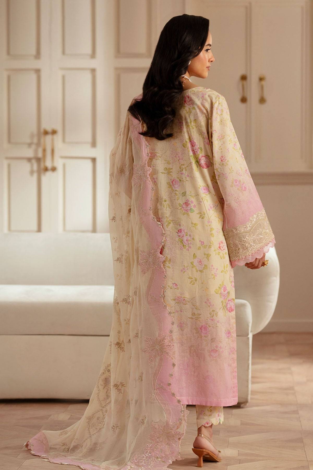 Nureh | Feya Eid Lawn | FE-05 by Maria Faisal - Registered Vendor of : Nureh - type : Ladies Clothes - 100% original wedding dresses