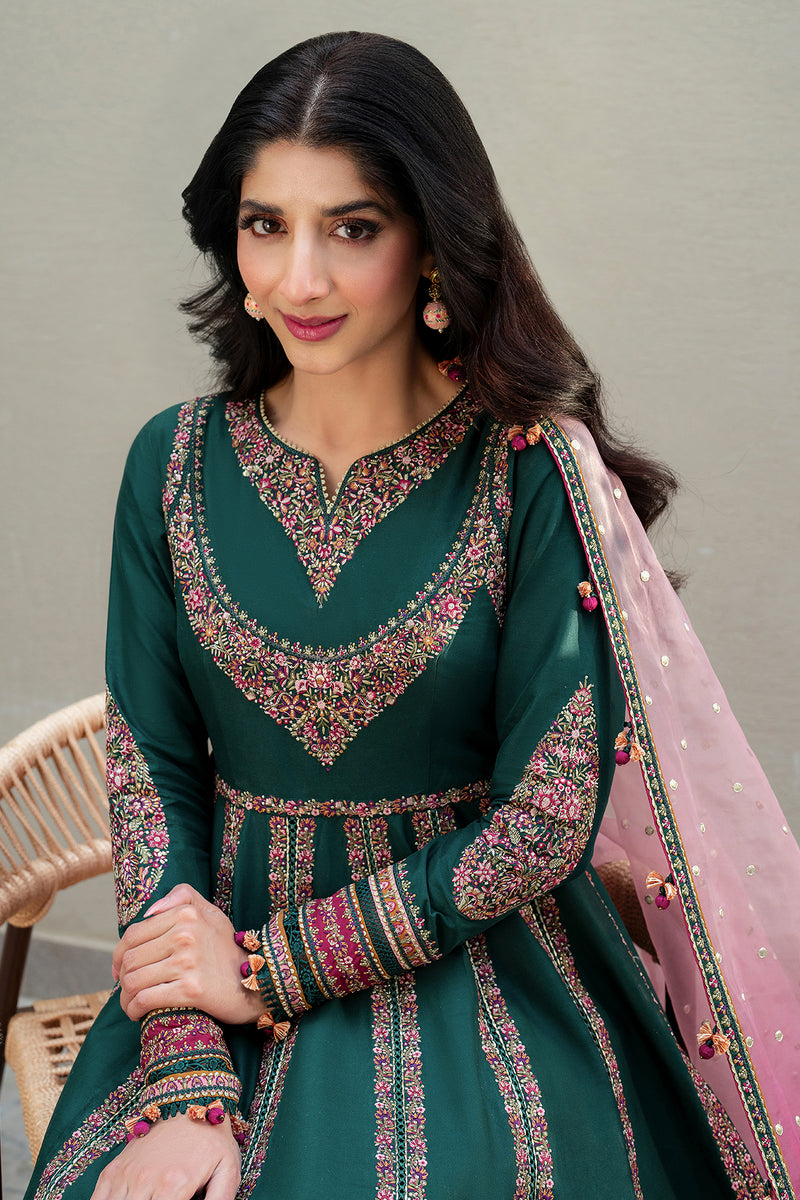 Jazmin | Shahkaar Luxury Lawn 25 | SL25-D1 by Maria Faisal - Registered Vendor of : Jazmin - type : Ladies Clothes - 100% original wedding dresses