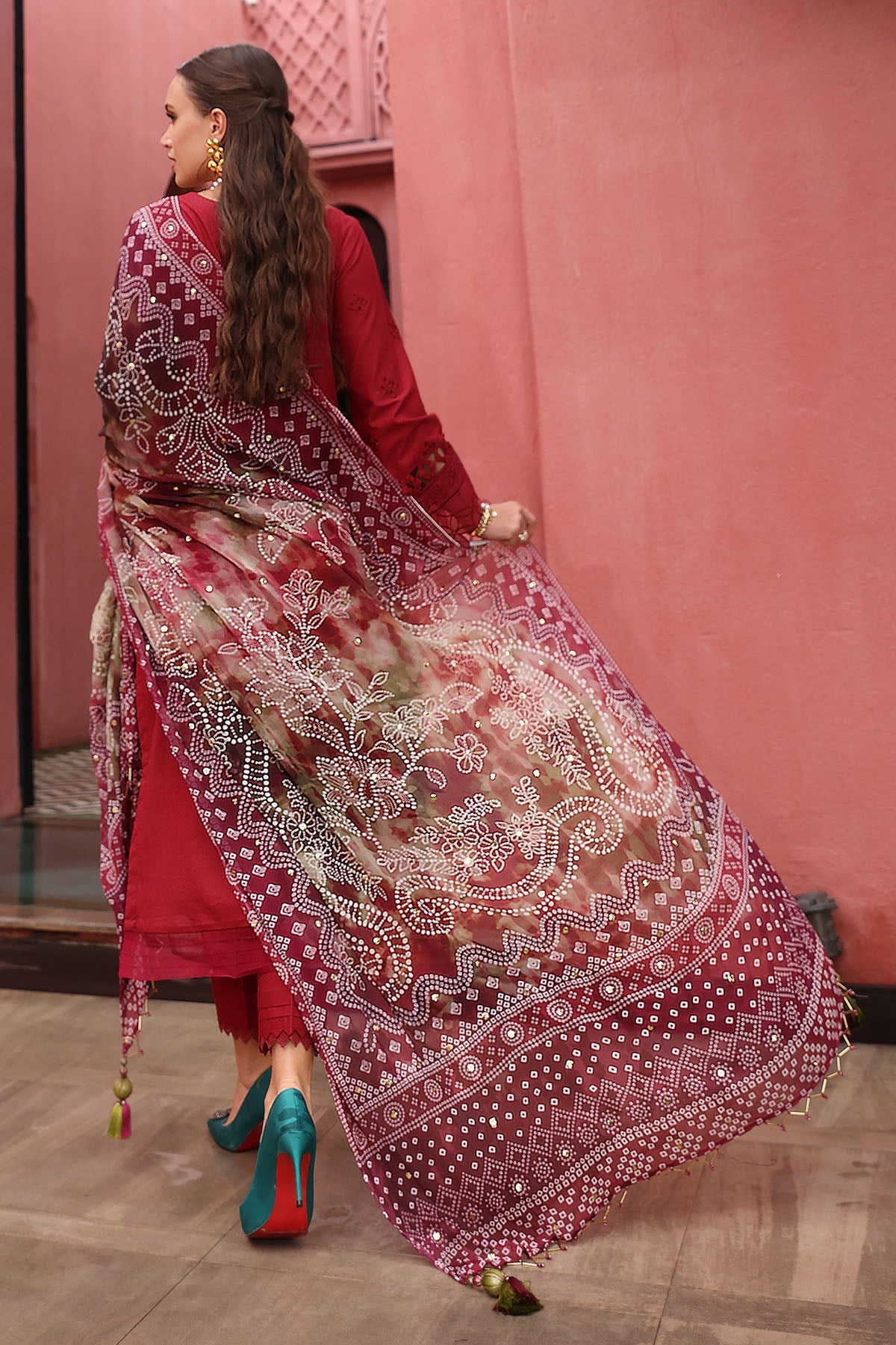 Nureh | Bazaar Lawn 25 | NE-109 by Maria Faisal - Registered Vendor of : Nureh - type : Ladies Clothes - 100% original wedding dresses