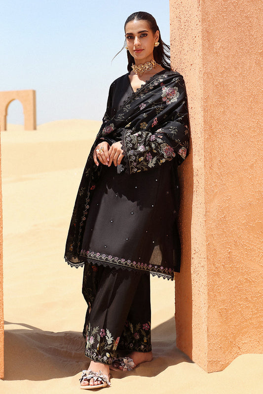 Cross Stitch | Eid Lawn 24 | DEEP SHADOW - Designer Dress with Intricate embroidery and embellishments. Shop elegent wedding dress at Maria Faisal.